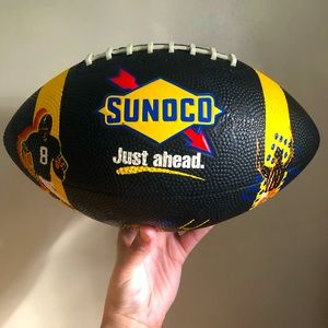 Vintage 90’s SUNOCO Just Ahead. Football